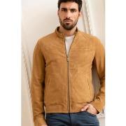 Veste Oakwood FILIP GOAT SUEDE TAN 515