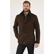 Veste Smarty Surveste agneau nubuck marron-046422