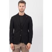 Veste Mulish Veste slim en nid d'abeille noire