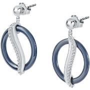 Boucles oreilles Cleor Boucles d'oreilles en argent 925/1000 et zircon