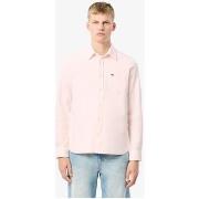 Chemise Lacoste - REGULAR FIT STRIPED OXFORD POCKET SHIRT