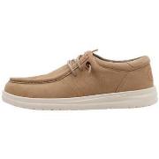 Chaussures bateau HEYDUDE WALLY GRIP CRAFT LEATHER