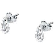 Boucles oreilles Cleor Boucles d'oreilles en argent 925/1000 et zircon