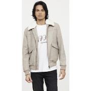 Manteau Lee Cooper Manteau FREID Argile Beige