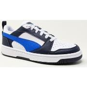 Baskets Puma BASKET REBOUND V6 LOW BLANC/BLEU