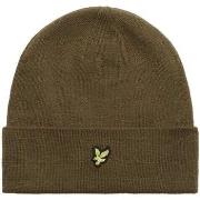 Chapeau Lyle &amp; Scott HE305CL RACKED RIB BEANIE-W485 OLIVE