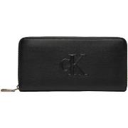 Portefeuille Calvin Klein Jeans SCULPTED ZIP AROUND DEBOSS K60K612743