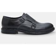 Mocassins Bata chaussures à boucles pour homme en cuir