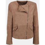 Veste Bata Veste biker pour femme en daim Famme