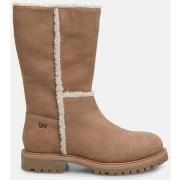 Bottines Weinbrenner Bottes pour femme en cuir nubuck