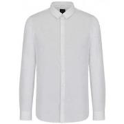 Chemise EAX Chemise homme Armani blanche 8NZC49 ZNYXZ 1100