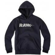 Sweat-shirt enfant G-Star Raw Sweat junior Deeluxe à capuche blanc loo...