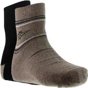 Chaussettes Landsford Chaussettes Femme Laine ANGORA Beig