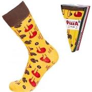 Chaussettes Crazysocks Chaussettes Homme Bio TCX1 PIZA