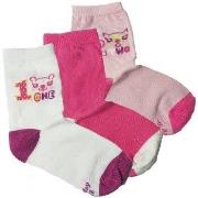 Chaussettes enfant Twinday Chaussettes Bébé Fille ONE Blan