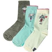 Chaussettes enfant Twinday Chaussettes Fille GIRL Bl