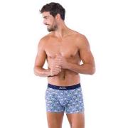 Boxers Achile Pack de 2 boxers en coton bio motifs BREAKFAST et uni