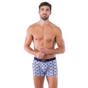 Boxers Achile Pack de 2 boxers en coton bio motifs ROBOT et uni