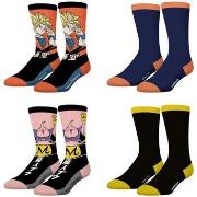 Chaussettes Freegun Lot de 4 paires de chaussettes Homme Dragon Ball Z...