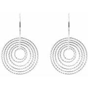 Boucles oreilles Orusbijoux Boucles D'oreilles Spirales Tourmente Rhod...