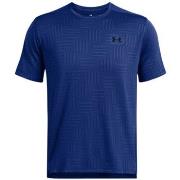 T-shirt Under Armour T-SHIRT MANCHES COURTES TECH BLEU FONCÉ