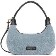 Sac à main LANCASTER Sac hobo Zippé Aura polaire 518-021 Bleu Cendre