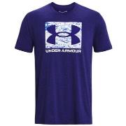 T-shirt Under Armour T-SHIRT MANCHES COURTES VIOLET ABC CAMO BOXED L