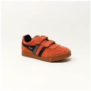 Baskets Gola BASKET HARRIER STRAP ORANGE NOIR