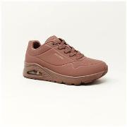 Baskets Skechers BASKET UNO STAND AIR MARRON