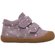 Baskets montantes enfant Naturino Chaussures premiers pas en suède COC...