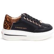 Baskets Alexander Smith Sneaker Femme Lancaster Noir Mac Sable