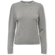 Pull Only Katia Life Knit L/S - Medium Grey Melange