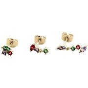 Boucles oreilles Agatha Ruiz de la Prada Set de trois piercings puces ...