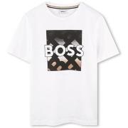 T-shirt enfant BOSS Tee shirt junior blanc J51219/10P