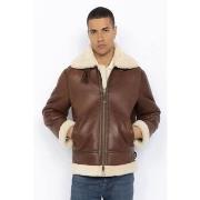 Veste Schott LC1259 MOKA