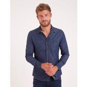 Chemise Camberabero Chemise manches longues jean brut