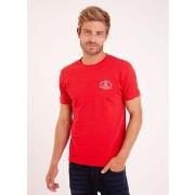 T-shirt Camberabero TEE SHIRT MC MAILLE CLOQUEE