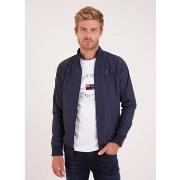 Veste Camberabero Blouson bleu marine zippé