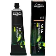 Colorations L'oréal Inoa Coloration Permanente Sans Ammoniaque 6.8 60 ...