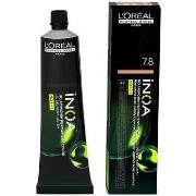 Colorations L'oréal Inoa Coloration Permanente Sans Ammoniaque 7.8