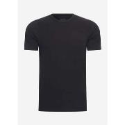 T-shirt Lyle &amp; Scott T-shirt Basic 3 packs - noir de jais