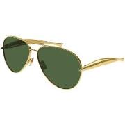 Lunettes de soleil Bottega Veneta BV1305S Lunettes de soleil, Or/Vert,...