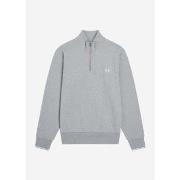 Pull Fred Perry Sweat demi-zip - steel marl