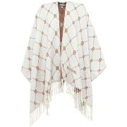 Echarpe Blugirl Poncho avec logo blanc intgral