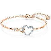 Bracelets Swarovski Bracelet jonc Infinity Heart