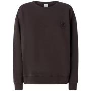 Sweat-shirt Pinko Sweat-shirt marron rose logo