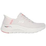 Baskets Skechers BASKETS SLIP-INS ARCH FIT 2-0 GOOD ENERGY BEIGE