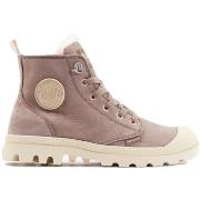 Bottes Palladium Pampa Hi Zip Wool - Brown