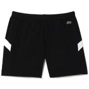 Maillots de bain Lacoste SHORT DE BAIN COLOR BLOCK NOIR EN POLYAMIDE R...