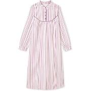 Pyjamas / Chemises de nuit Daxon by - Chemise de nuit col officier fem...